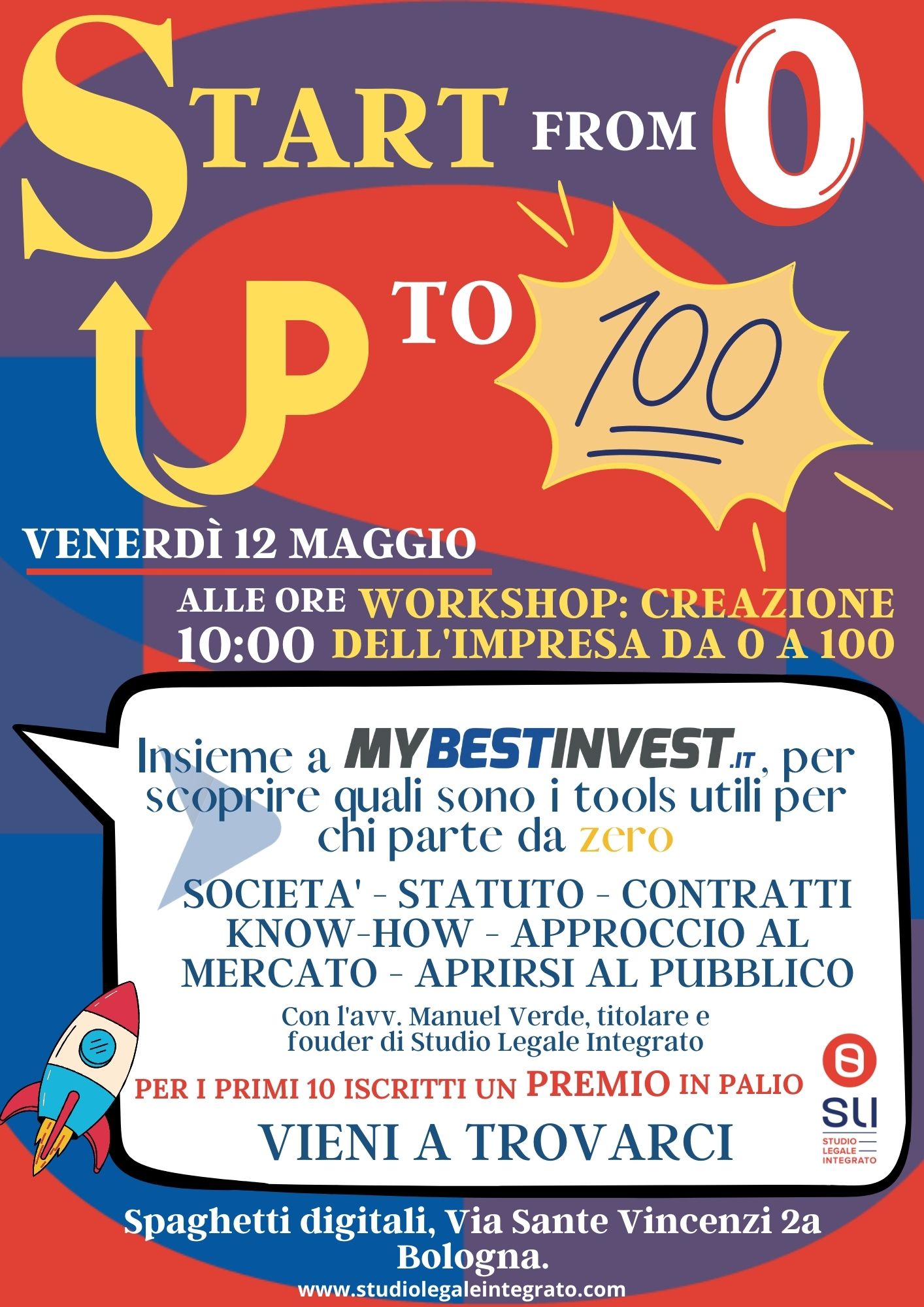 Locandina Evento 12 maggio